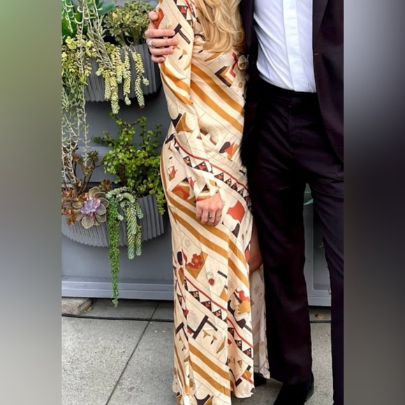 SIR the label Silk maxi dress - Picture 5 of 5